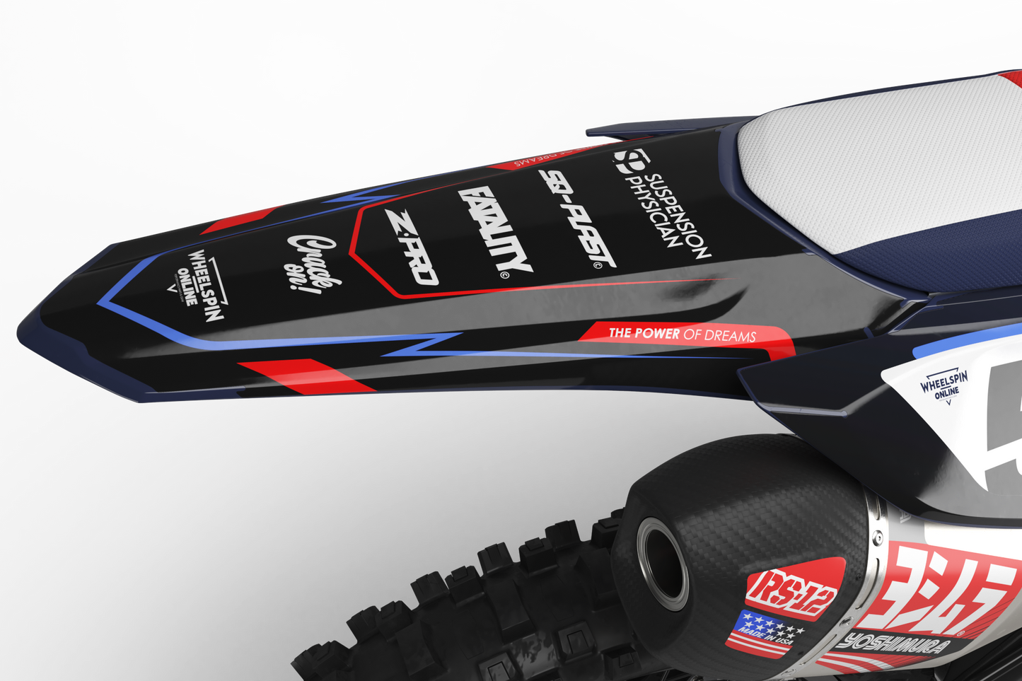 Honda Dreams Graphics Kit - CRF50 CRF110 CR125 CR250 CRF250r CRF450r CRF450RL CRF450RX CRF300L