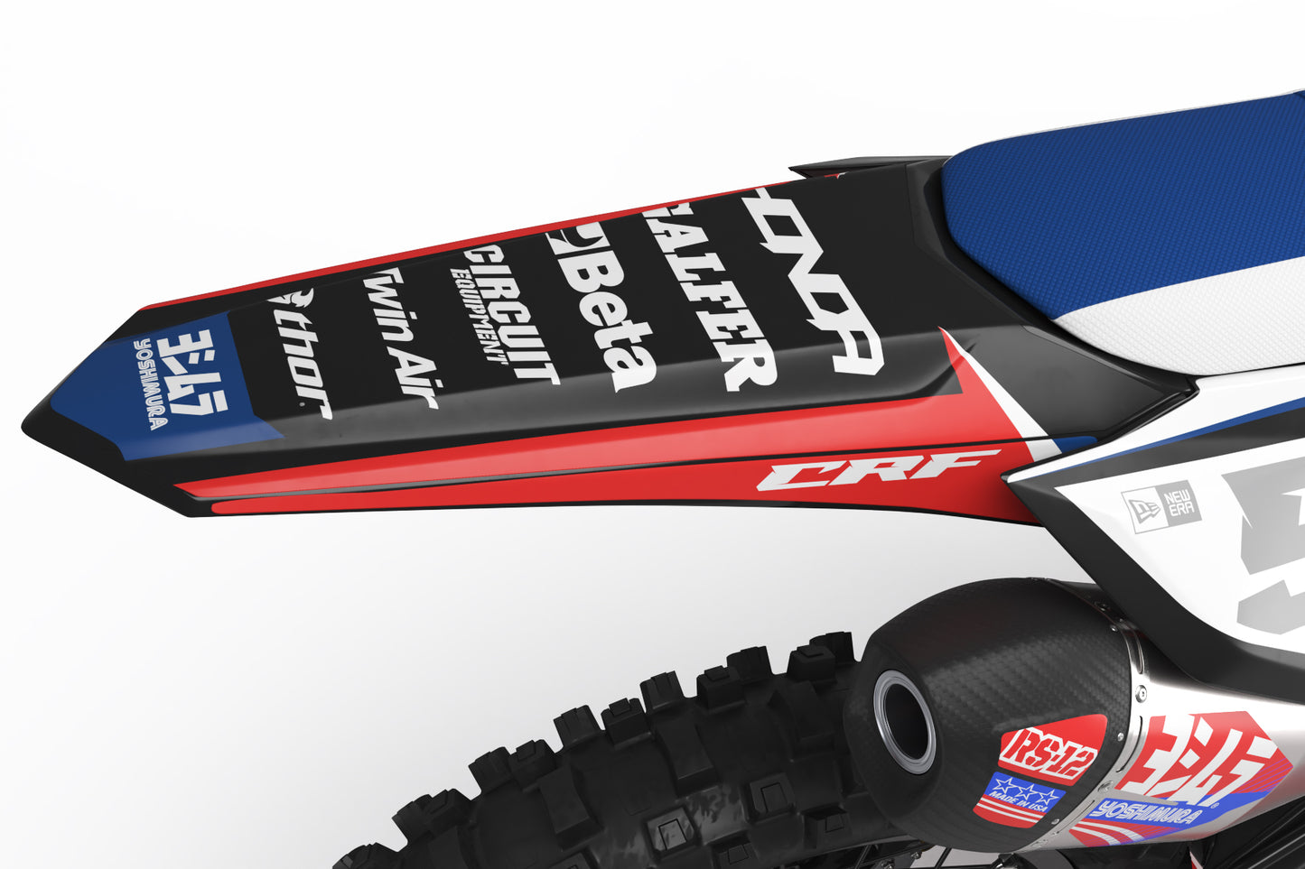 Honda Imperator Graphics Kit - CRF50 CRF110 CR125 CR250 CRF250r CRF450r CRF450RL CRF450RX CRF300L