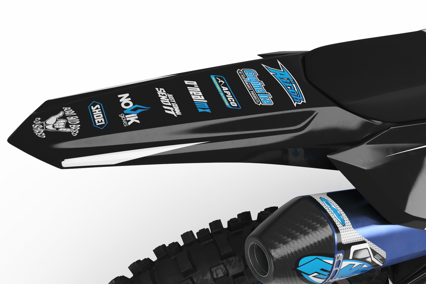 Honda Katmandu Graphics Kit - CRF50 CRF110 CR125 CR250 CRF250r CRF450r CRF450RL CRF450RX CRF300L