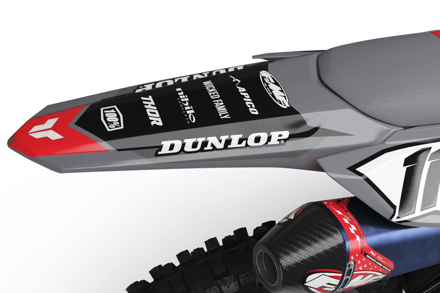 Honda Leipzig Graphics Kit - CRF50 CRF110 CR125 CR250 CRF250r CRF450r CRF450RL CRF450RX CRF300L