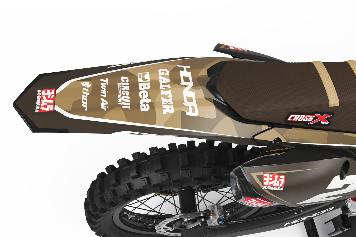 Honda Lightening v2 Graphics Kit - CRF50 CRF110 CR125 CR250 CRF250r CRF450r CRF450RL CRF450RX CRF300L