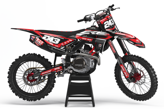 Honda Memphis Graphics Kit - CRF50 CRF110 CR125 CR250 CRF250r CRF450r CRF450RL CRF450RX CRF300L