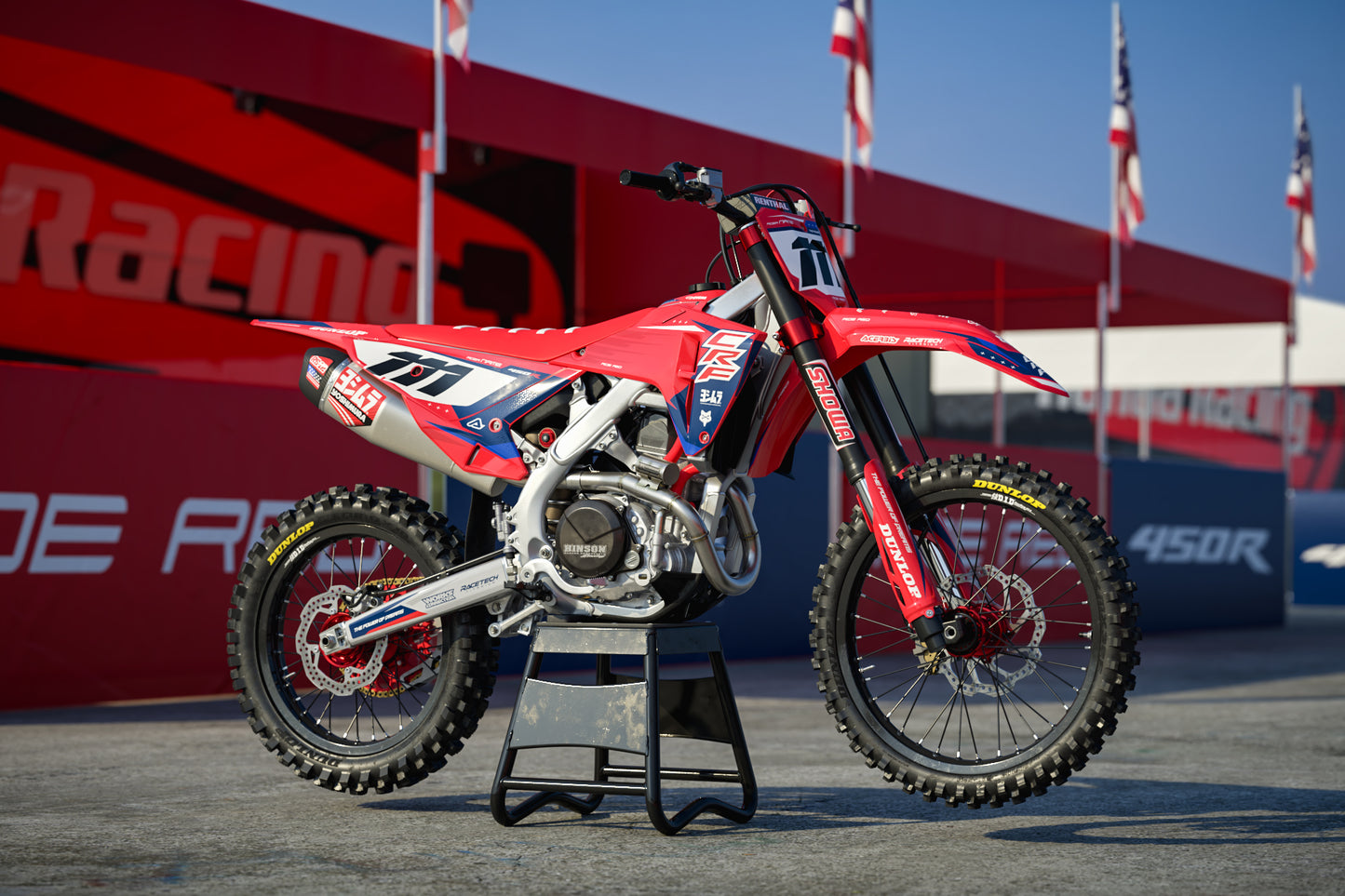Honda Minato Graphics Kit - CRF50 CRF110 CR125 CR250 CRF250r CRF450r CRF450RL CRF450RX CRF300L