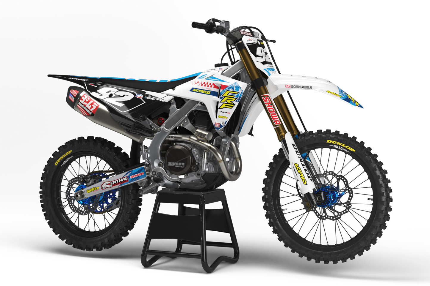 Honda Nuuk Graphics Kit - CRF50 CRF110 CR125 CR250 CRF250r CRF450r CRF450RL CRF450RX CRF300L