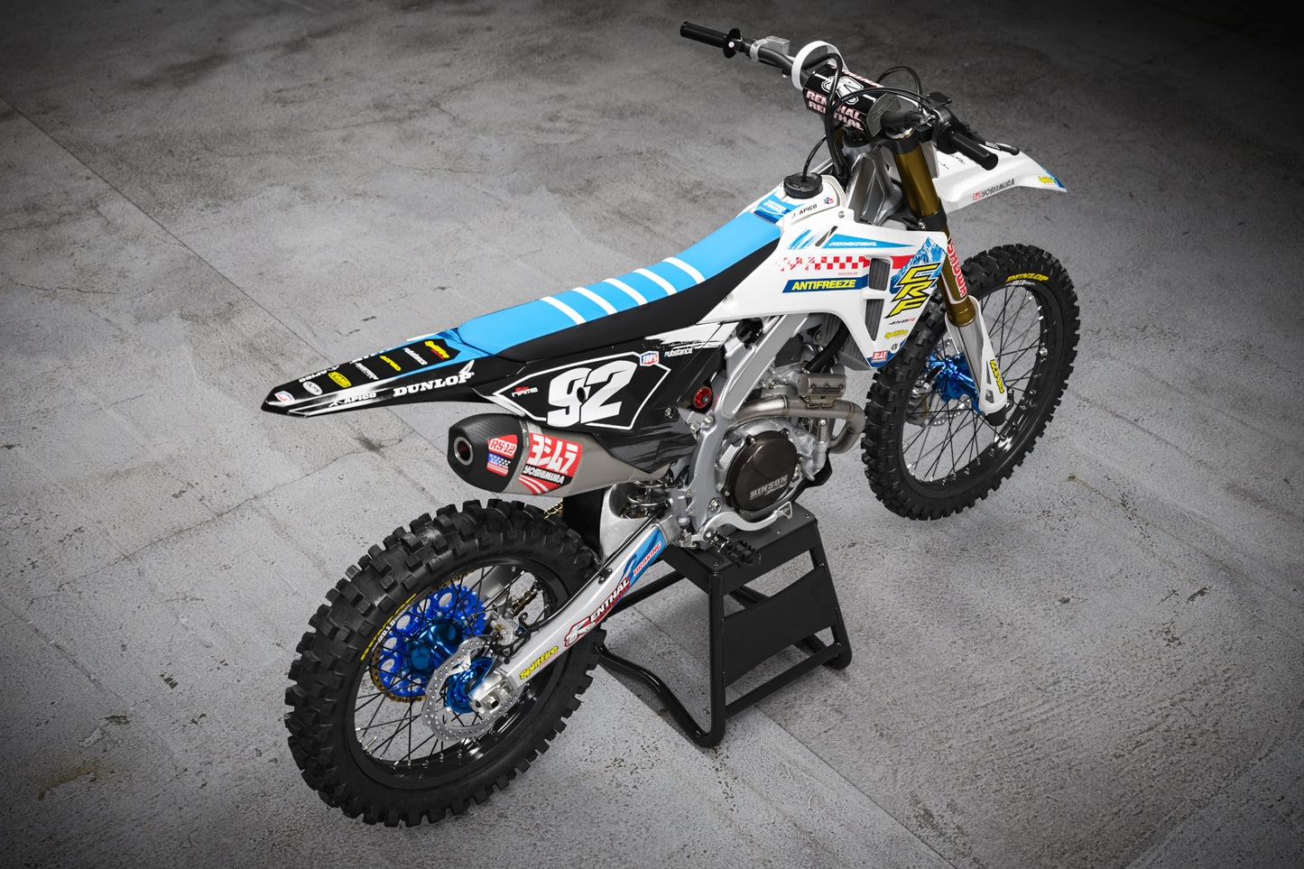 Honda Nuuk Graphics Kit - CRF50 CRF110 CR125 CR250 CRF250r CRF450r CRF450RL CRF450RX CRF300L