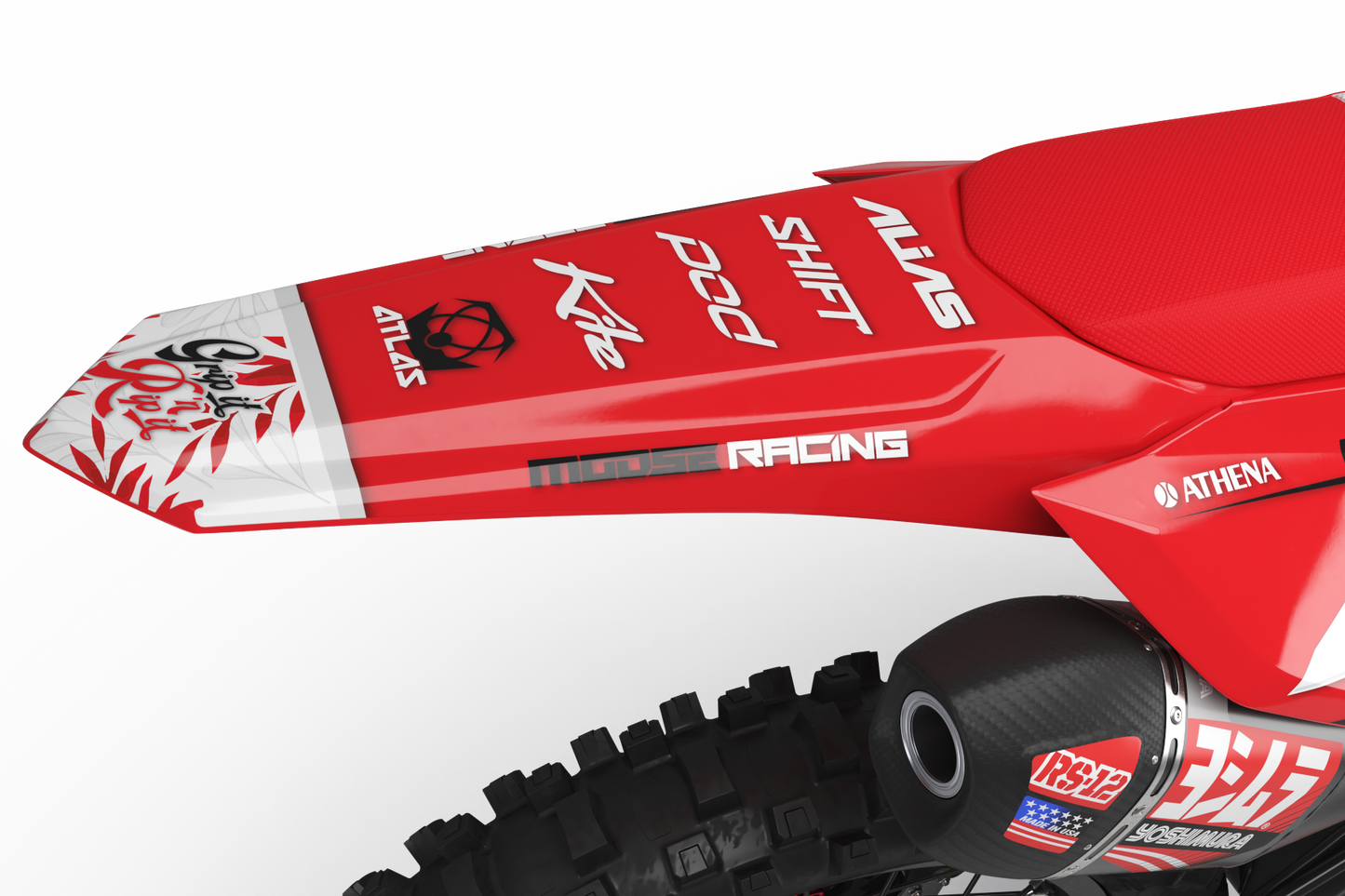 Honda Phoenix Graphics Kit - CRF50 CRF110 CR125 CR250 CRF250r CRF450r CRF450RL CRF450RX CRF300L
