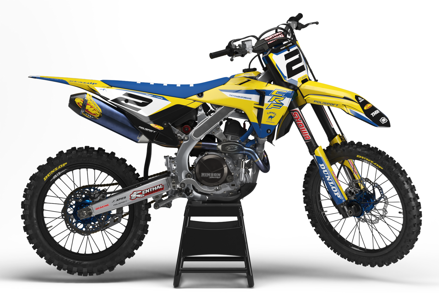 Honda Sahara Graphics Kit - CRF50 CRF110 CR125 CR250 CRF250r CRF450r CRF450RL CRF450RX CRF300L