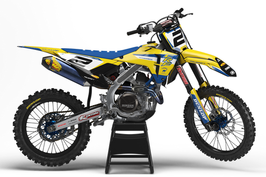 Honda Sahara Graphics Kit - CRF50 CRF110 CR125 CR250 CRF250r CRF450r CRF450RL CRF450RX CRF300L