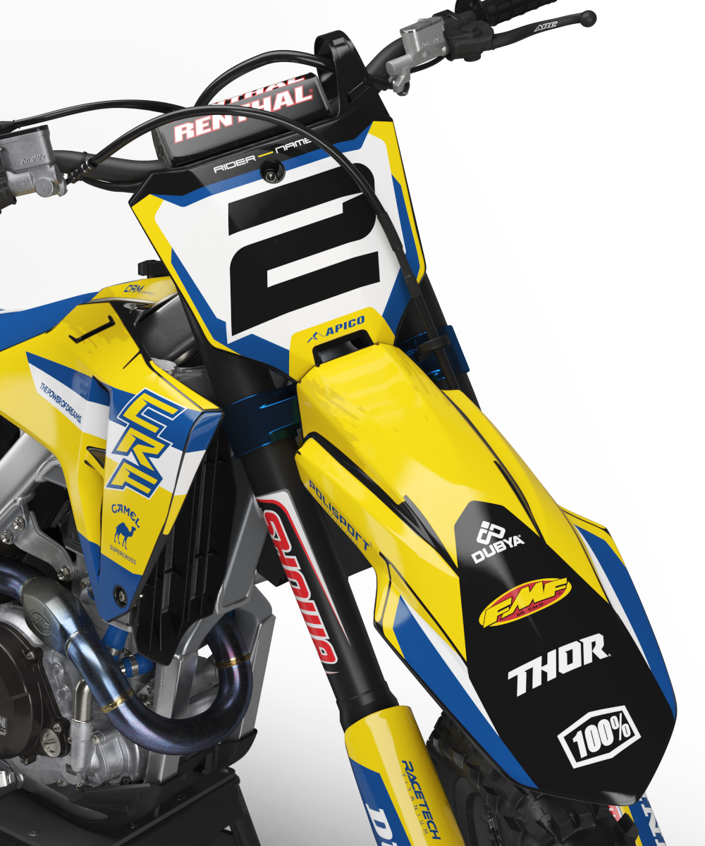 Honda Sahara Graphics Kit - CRF50 CRF110 CR125 CR250 CRF250r CRF450r CRF450RL CRF450RX CRF300L