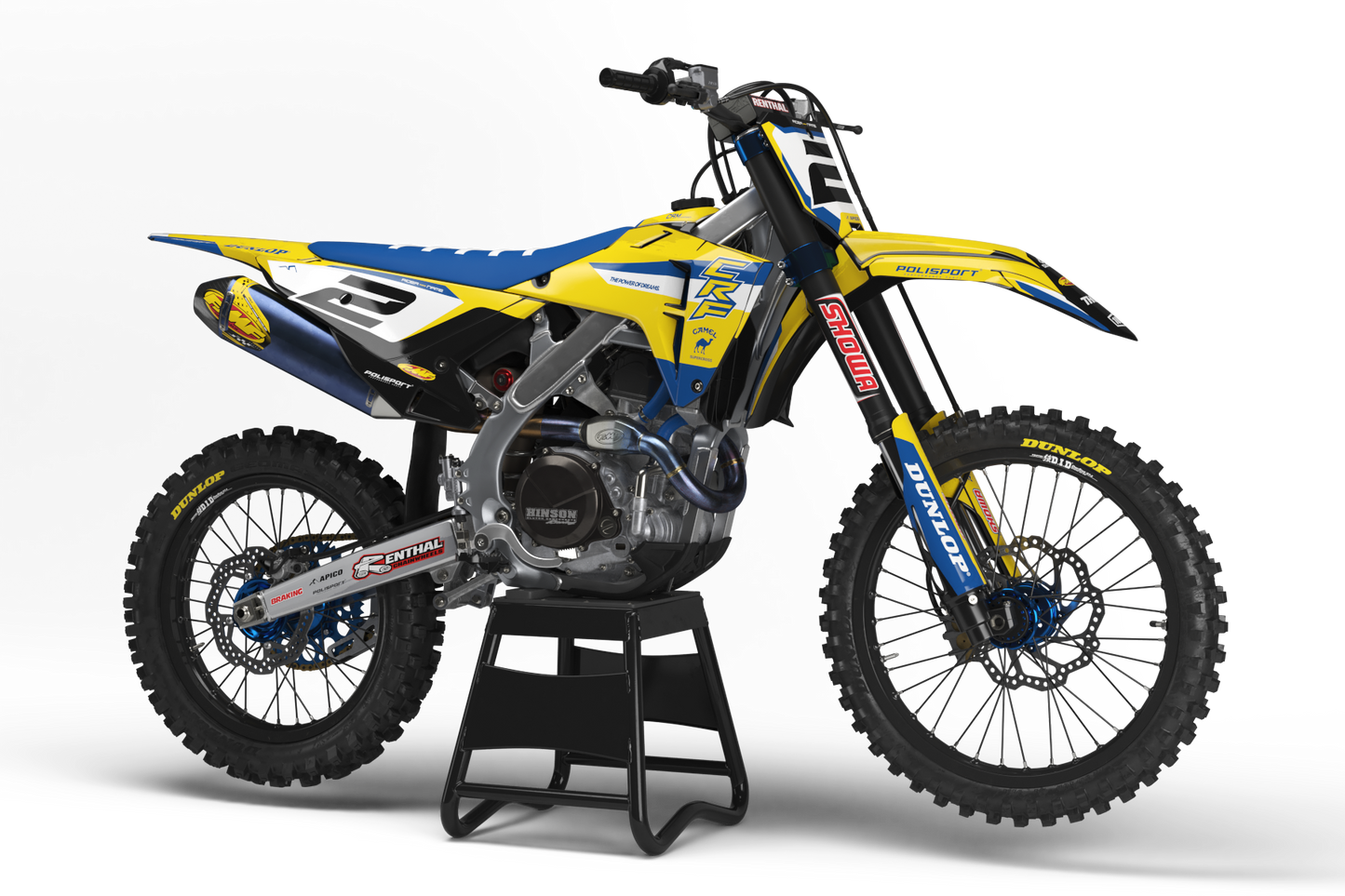 Honda Sahara Graphics Kit - CRF50 CRF110 CR125 CR250 CRF250r CRF450r CRF450RL CRF450RX CRF300L