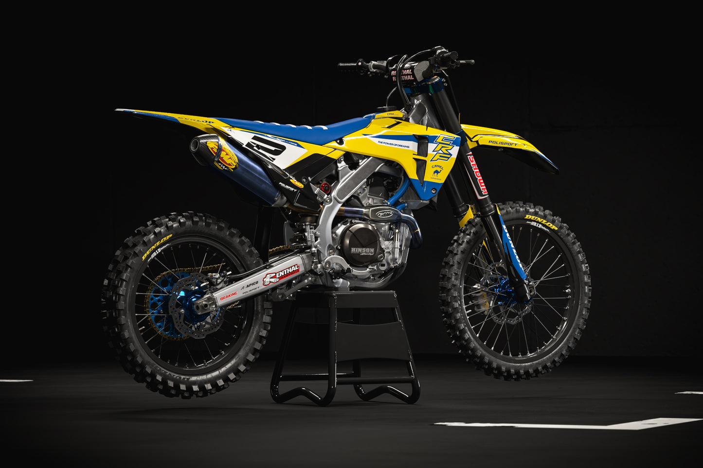 Honda Sahara Graphics Kit - CRF50 CRF110 CR125 CR250 CRF250r CRF450r CRF450RL CRF450RX CRF300L