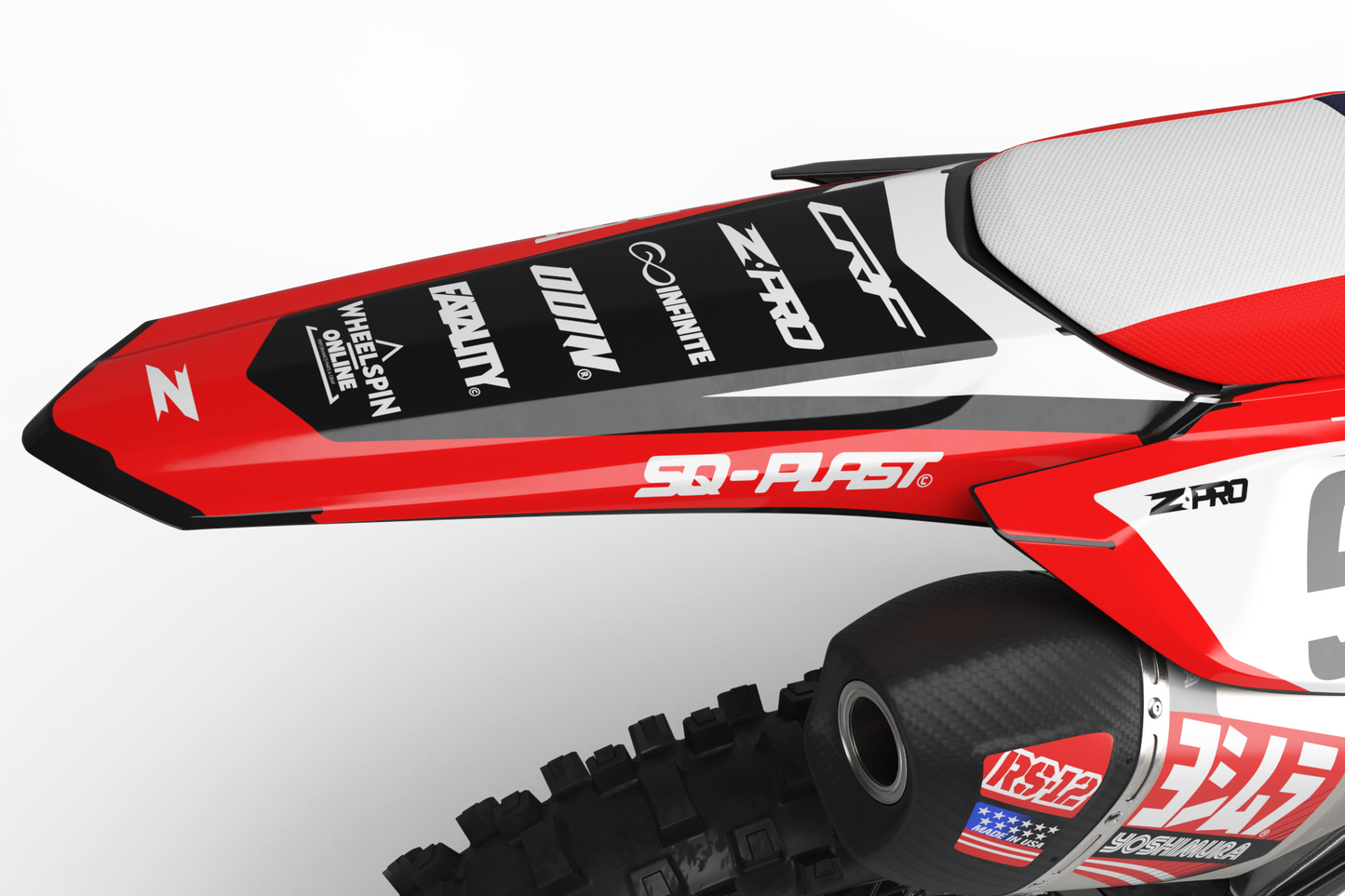 Honda Terminal Graphics Kit - CRF50 CRF110 CR125 CR250 CRF250r CRF450r CRF450RL CRF450RX CRF300L
