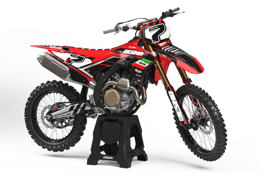 Ducati Corsa Red Graphics Kit - Desmo 250 MX 450 MX
