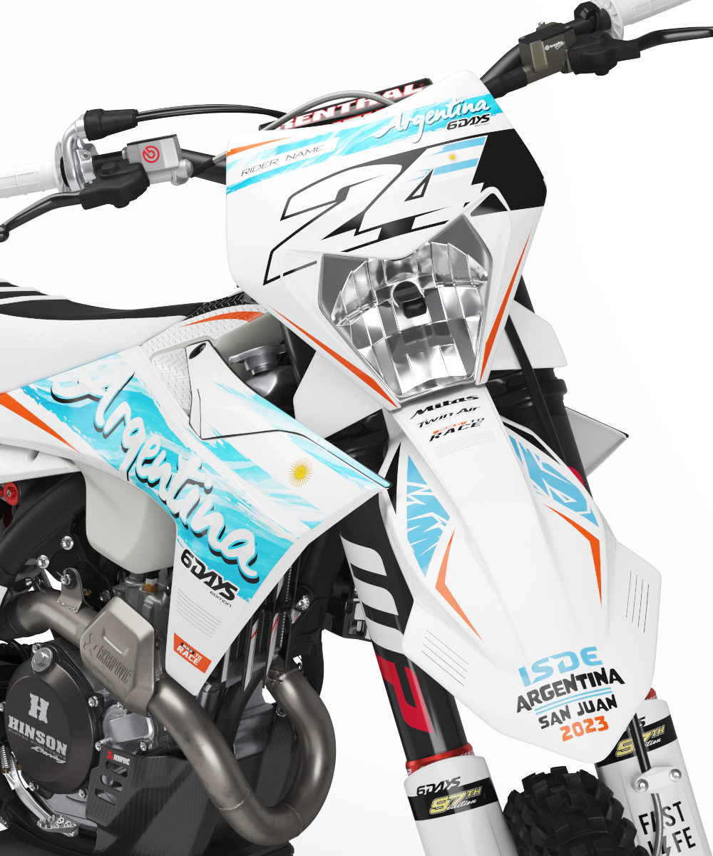 KTM San Juan Graphics Kit - SX50 SX65 SX85 SX SXF EXC XC EXCF Six Days 125+