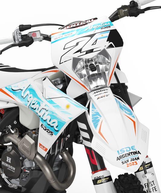 KTM San Juan Graphics Kit - SX50 SX65 SX85 SX SXF EXC XC EXCF Six Days 125+