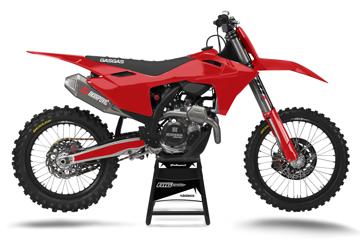 GasGas Factory Style Custom Designed Graphics
