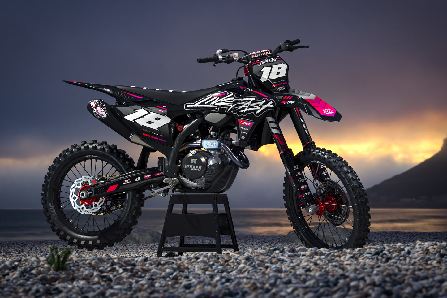 GasGas Aberdeen Graphics Kit - MC50 MC65 MC85 SM700 ES700 MC250F MC350F MC450F EC250F EC350F