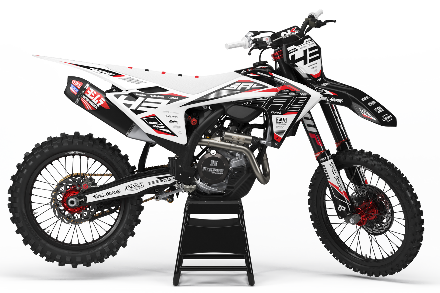 GasGas Brisbane Graphics Kit - MC50 MC65 MC85 SM700 ES700 MC250F MC350F MC450F EC250F EC350F