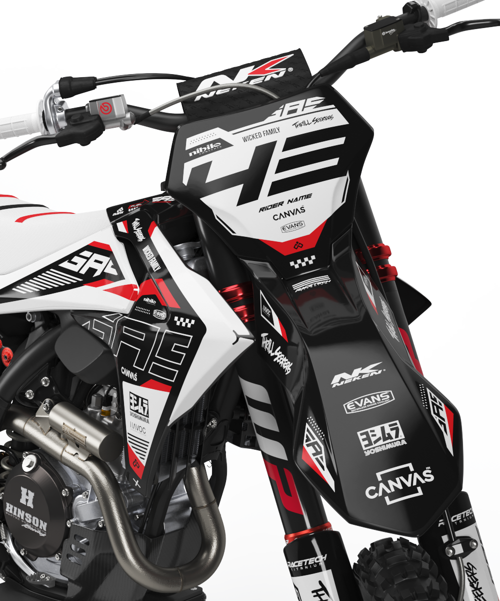 GasGas Brisbane Graphics Kit - MC50 MC65 MC85 SM700 ES700 MC250F MC350F MC450F EC250F EC350F