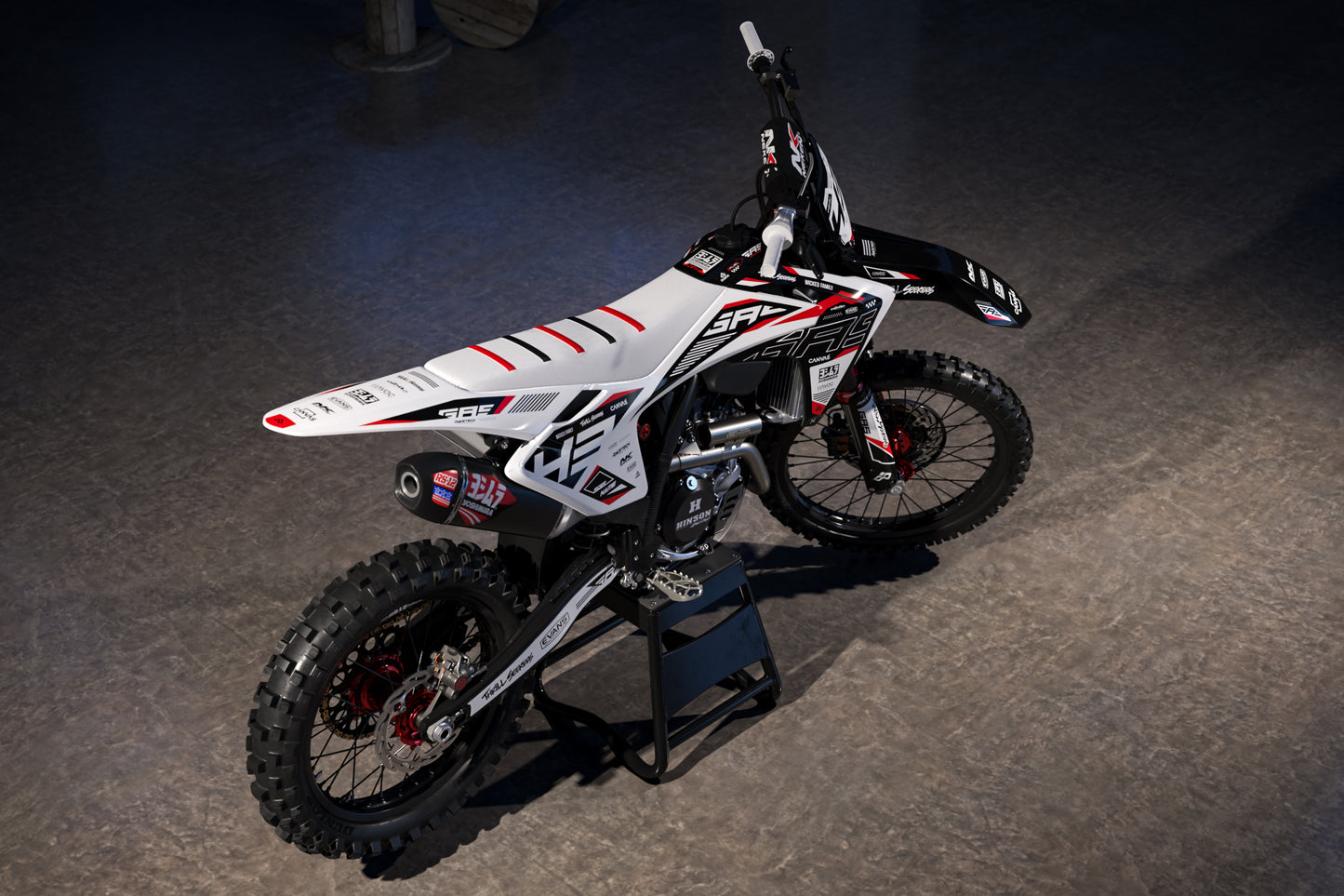 GasGas Brisbane Graphics Kit - MC50 MC65 MC85 SM700 ES700 MC250F MC350F MC450F EC250F EC350F