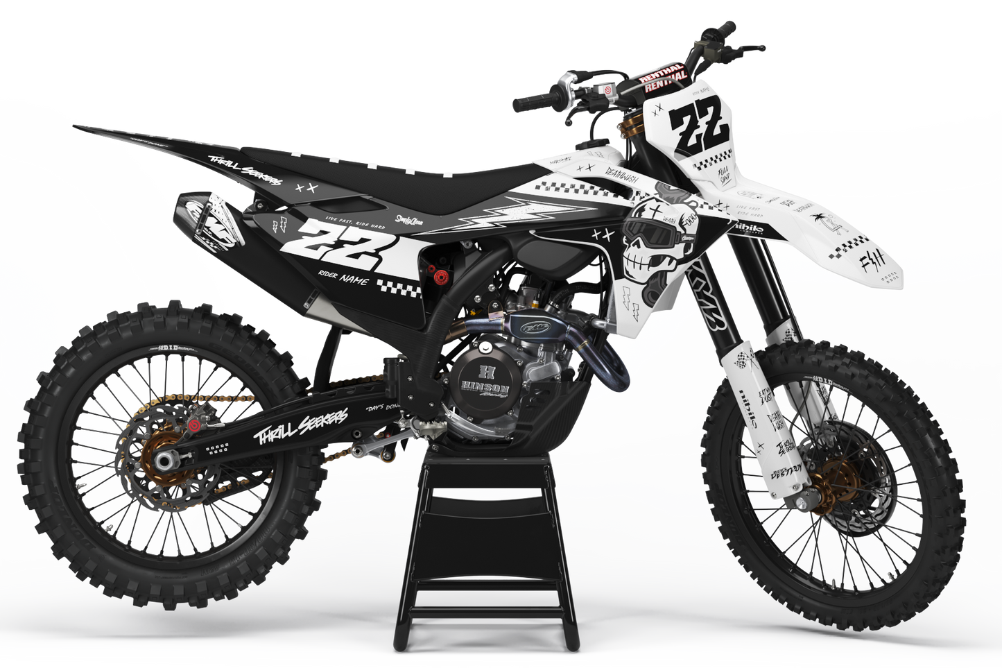 GasGas Casablanca Graphics Kit - MC50 MC65 MC85 SM700 ES700 MC250F MC350F MC450F EC250F EC350F