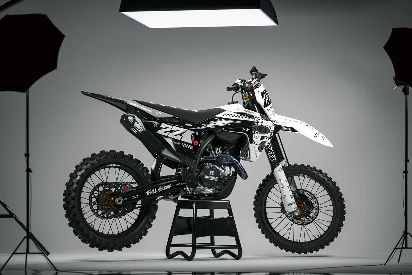 GasGas Casablanca Graphics Kit - MC50 MC65 MC85 SM700 ES700 MC250F MC350F MC450F EC250F EC350F