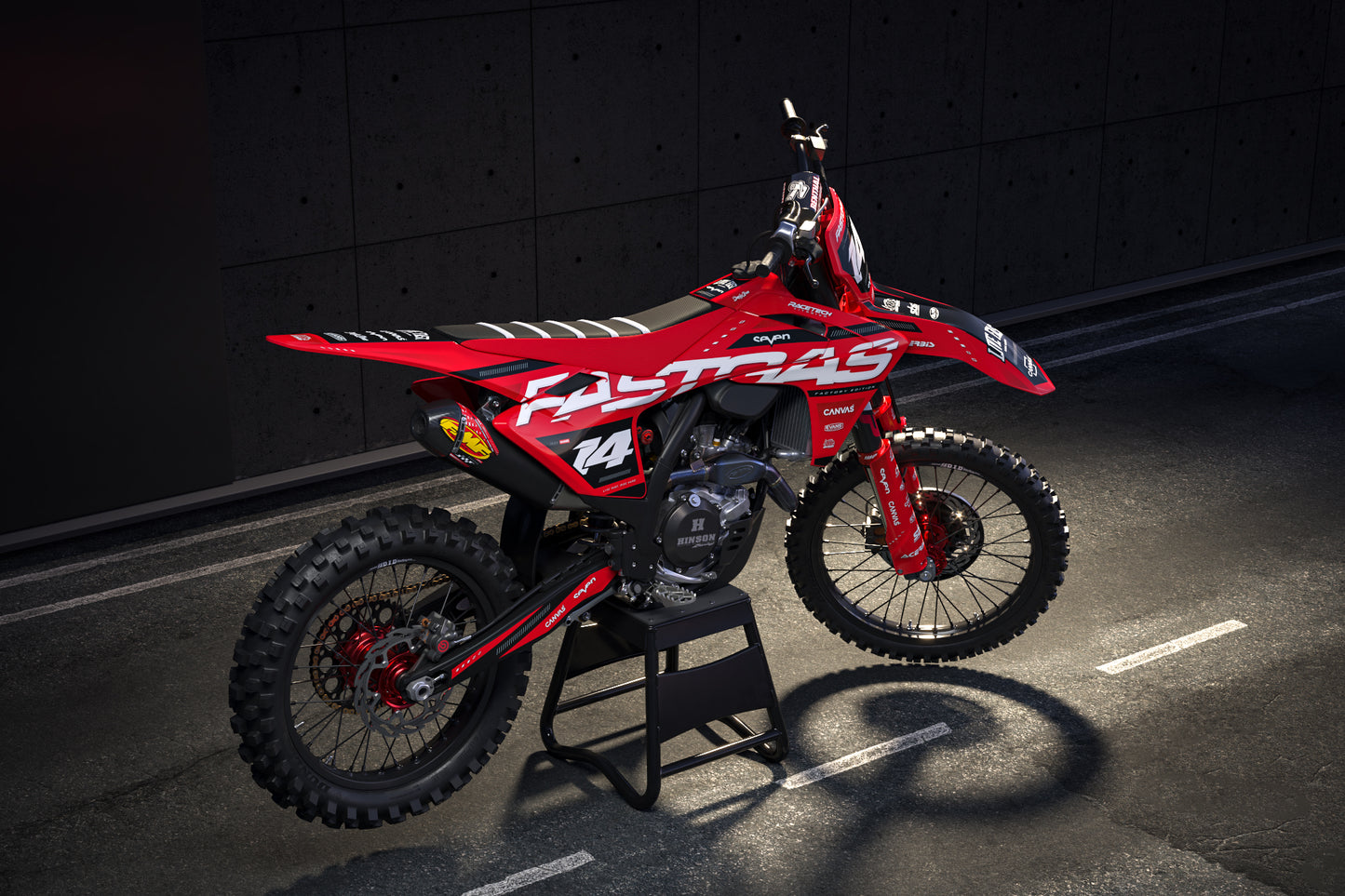 GasGas Edmonton Graphics Kit - MC50 MC65 MC85 SM700 ES700 MC250F MC350F MC450F EC250F EC350F