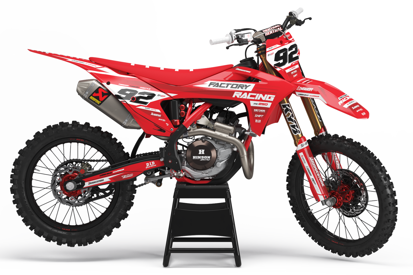 GasGas Milano Graphics Kit - MC50 MC65 MC85 SM700 ES700 MC250F MC350F MC450F EC250F EC350F