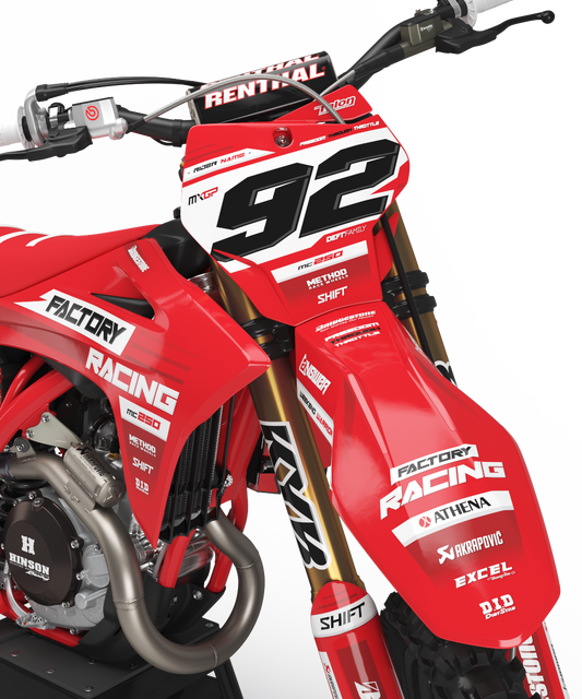 GasGas Milano Graphics Kit - MC50 MC65 MC85 SM700 ES700 MC250F MC350F MC450F EC250F EC350F