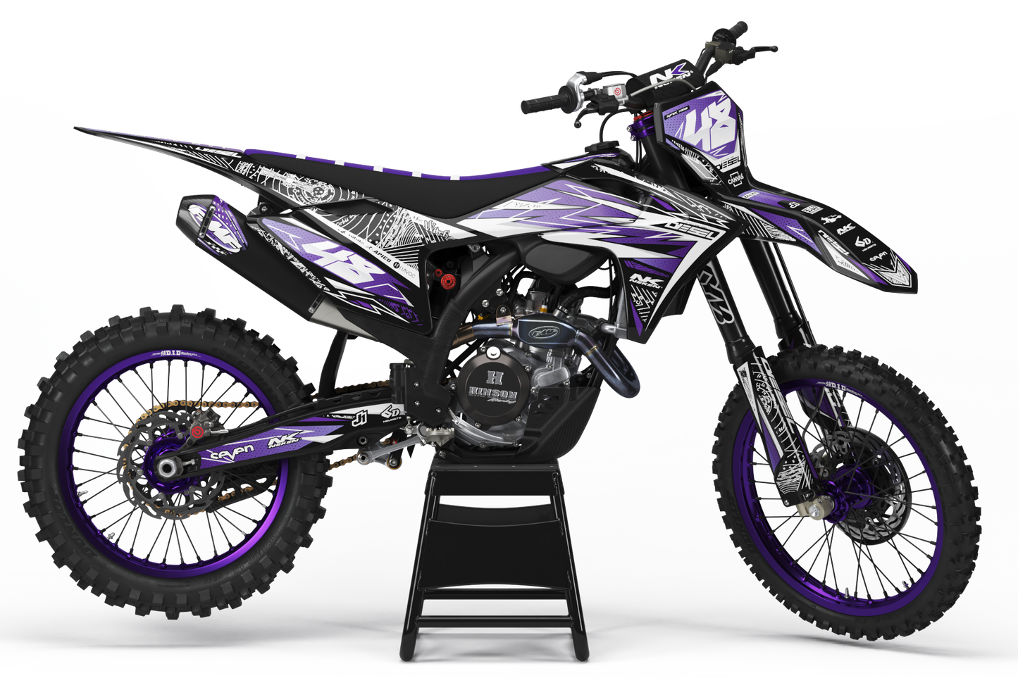 GasGas Salem Graphics Kit - MC50 MC65 MC85 SM700 ES700 MC250F MC350F MC450F EC250F EC350F