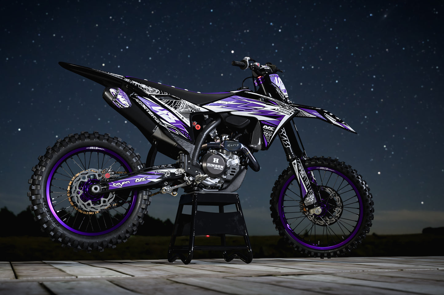 GasGas Salem Graphics Kit - MC50 MC65 MC85 SM700 ES700 MC250F MC350F MC450F EC250F EC350F