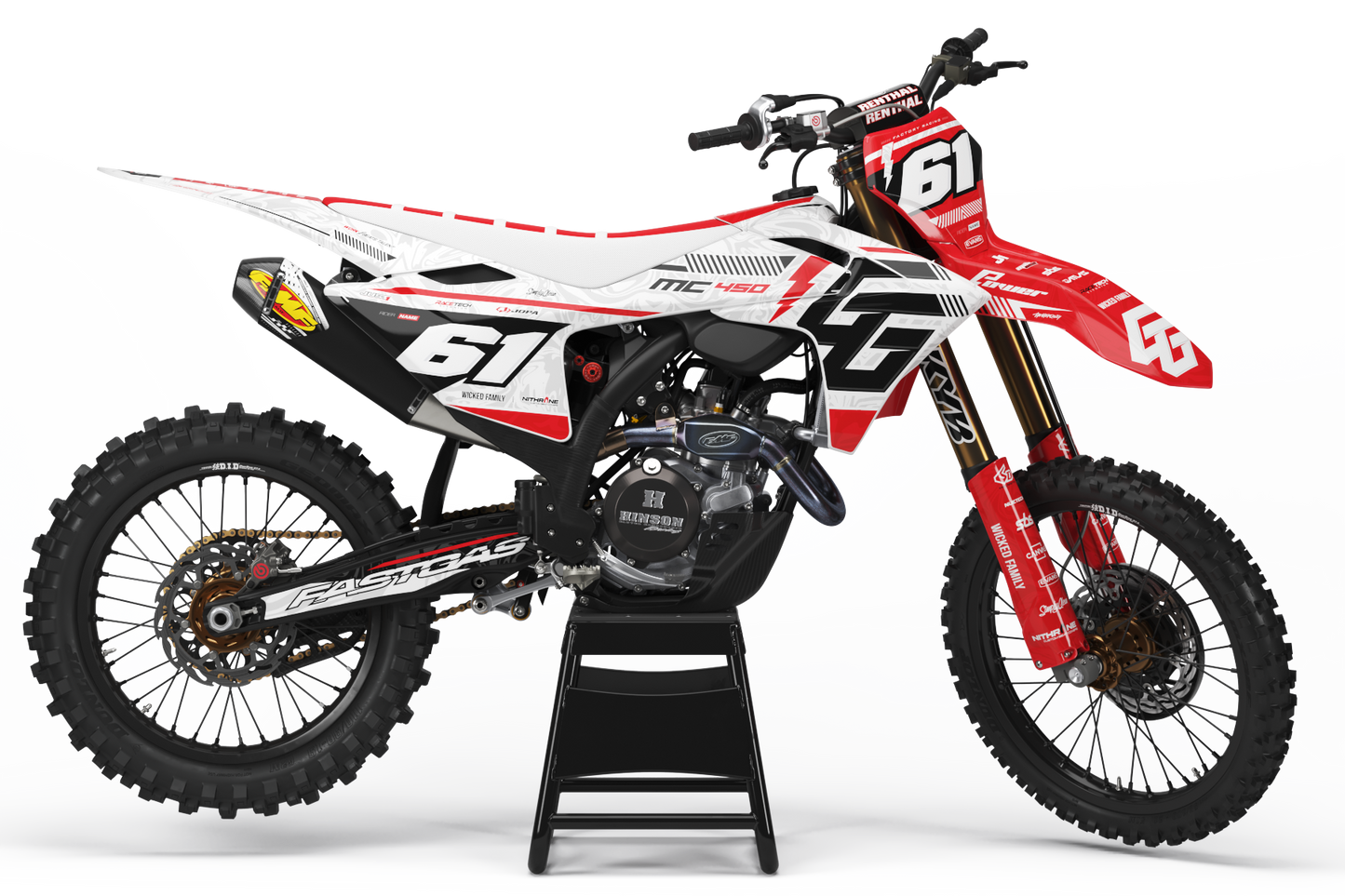 GasGas Sarajevo Graphics Kit - MC50 MC65 MC85 SM700 ES700 MC250F MC350F MC450F EC250F EC350F
