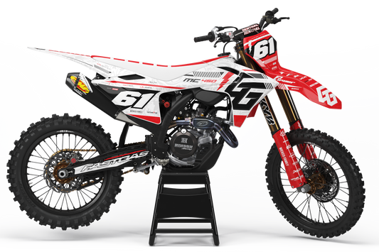 GasGas Sarajevo Graphics Kit - MC50 MC65 MC85 SM700 ES700 MC250F MC350F MC450F EC250F EC350F