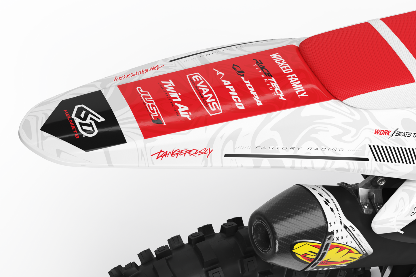GasGas Sarajevo Graphics Kit - MC50 MC65 MC85 SM700 ES700 MC250F MC350F MC450F EC250F EC350F