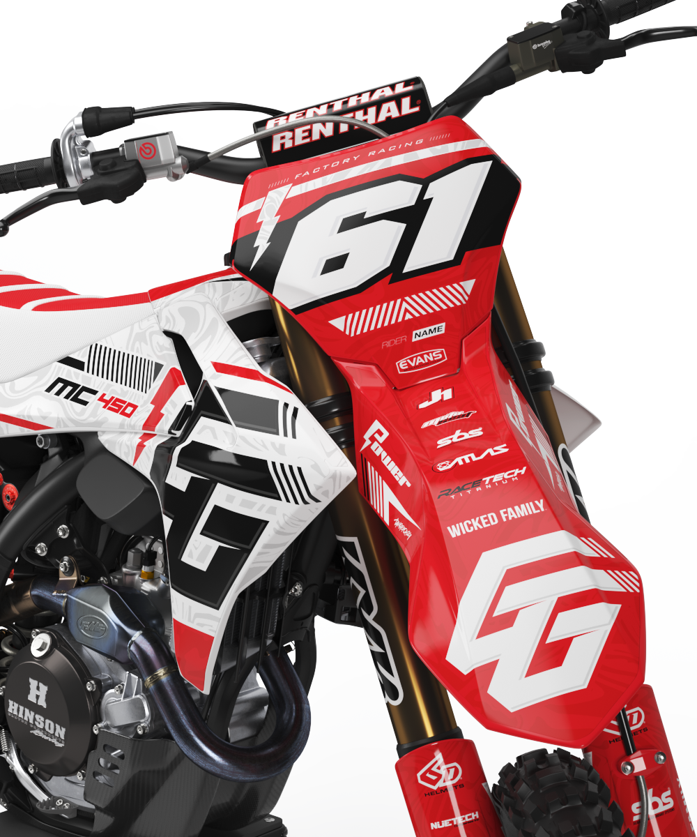 GasGas Sarajevo Graphics Kit - MC50 MC65 MC85 SM700 ES700 MC250F MC350F MC450F EC250F EC350F