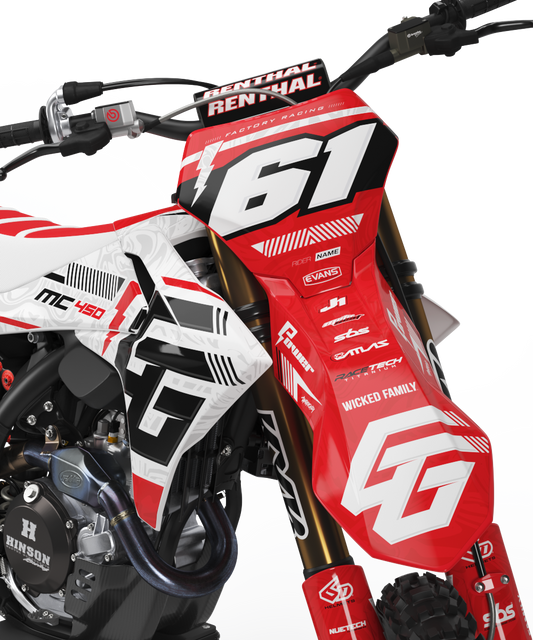 GasGas Sarajevo Graphics Kit - MC50 MC65 MC85 SM700 ES700 MC250F MC350F MC450F EC250F EC350F
