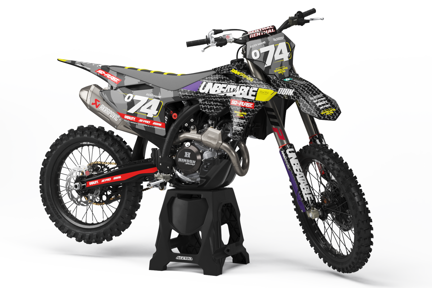 GasGas Unbeatable Graphics Kit - MC50 MC65 MC85 SM700 ES700 MC250F MC350F MC450F EC250F EC350F