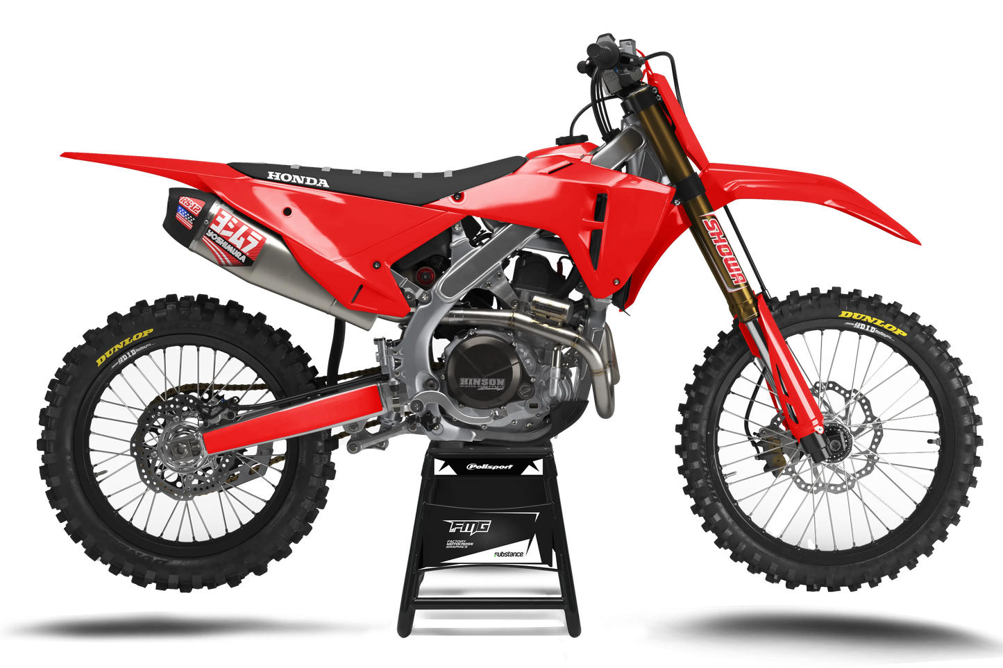 Honda Factory Style Custom Designed Graphics
