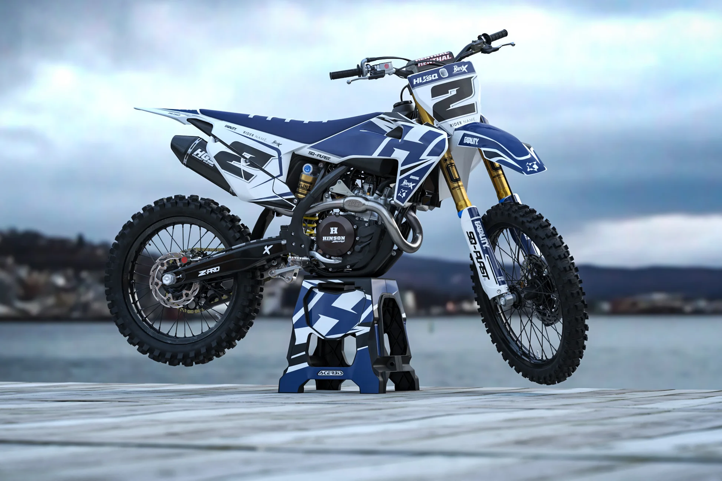 Husqvarna Ace 2 Graphics Kit - TC50 TC65 TC85 701 TC FC FS 125+