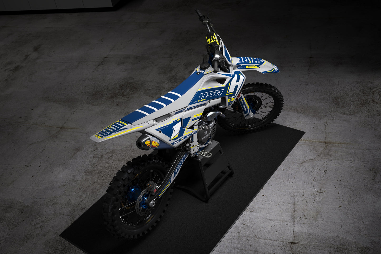 Husqvarna Adelaide Graphics Kit - TC50 TC65 TC85 701 TC FC FS 125+