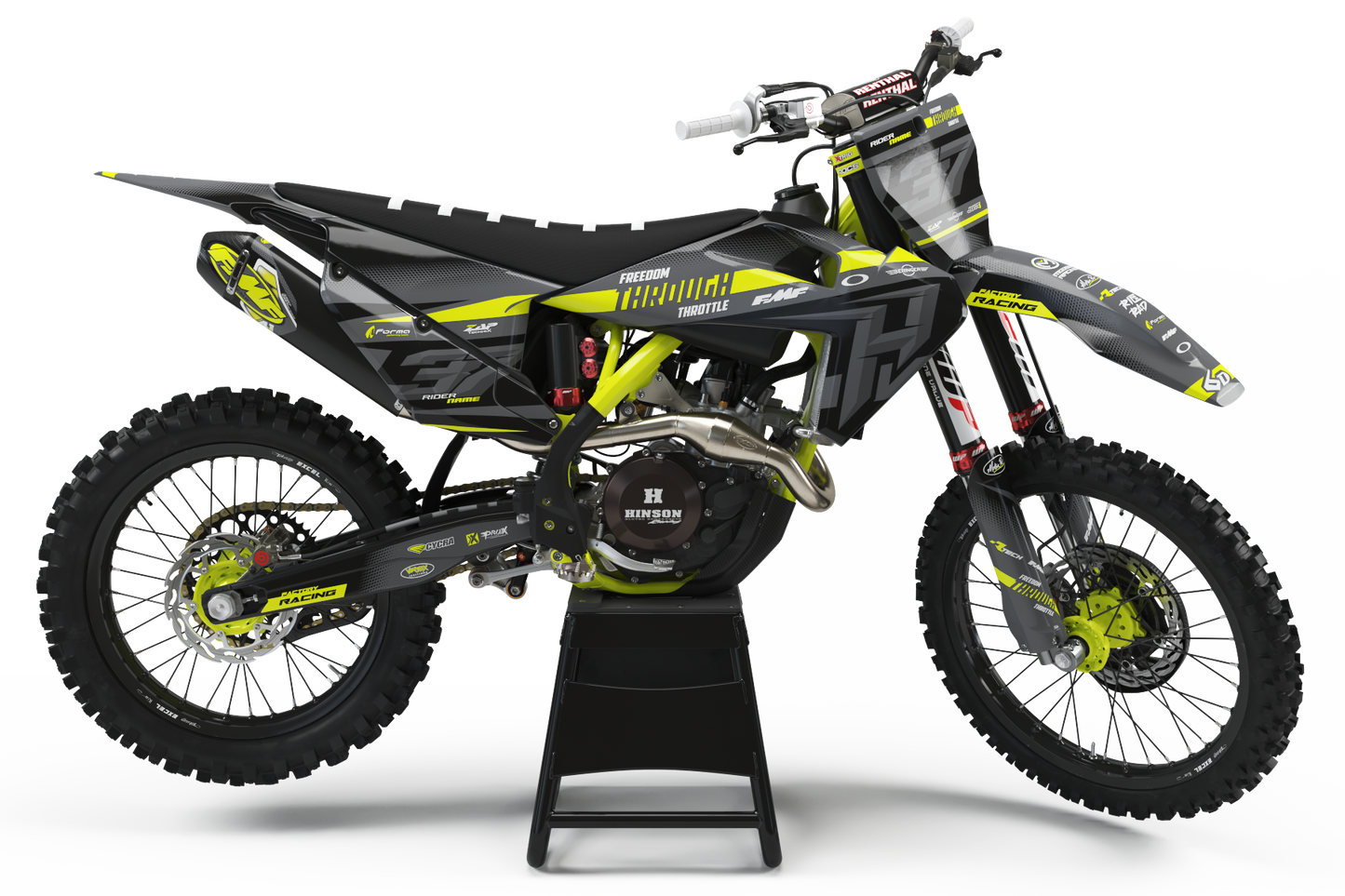 Husqvarna Chicago Graphics Kit - TC50 TC65 TC85 701 TC FC FS 125+