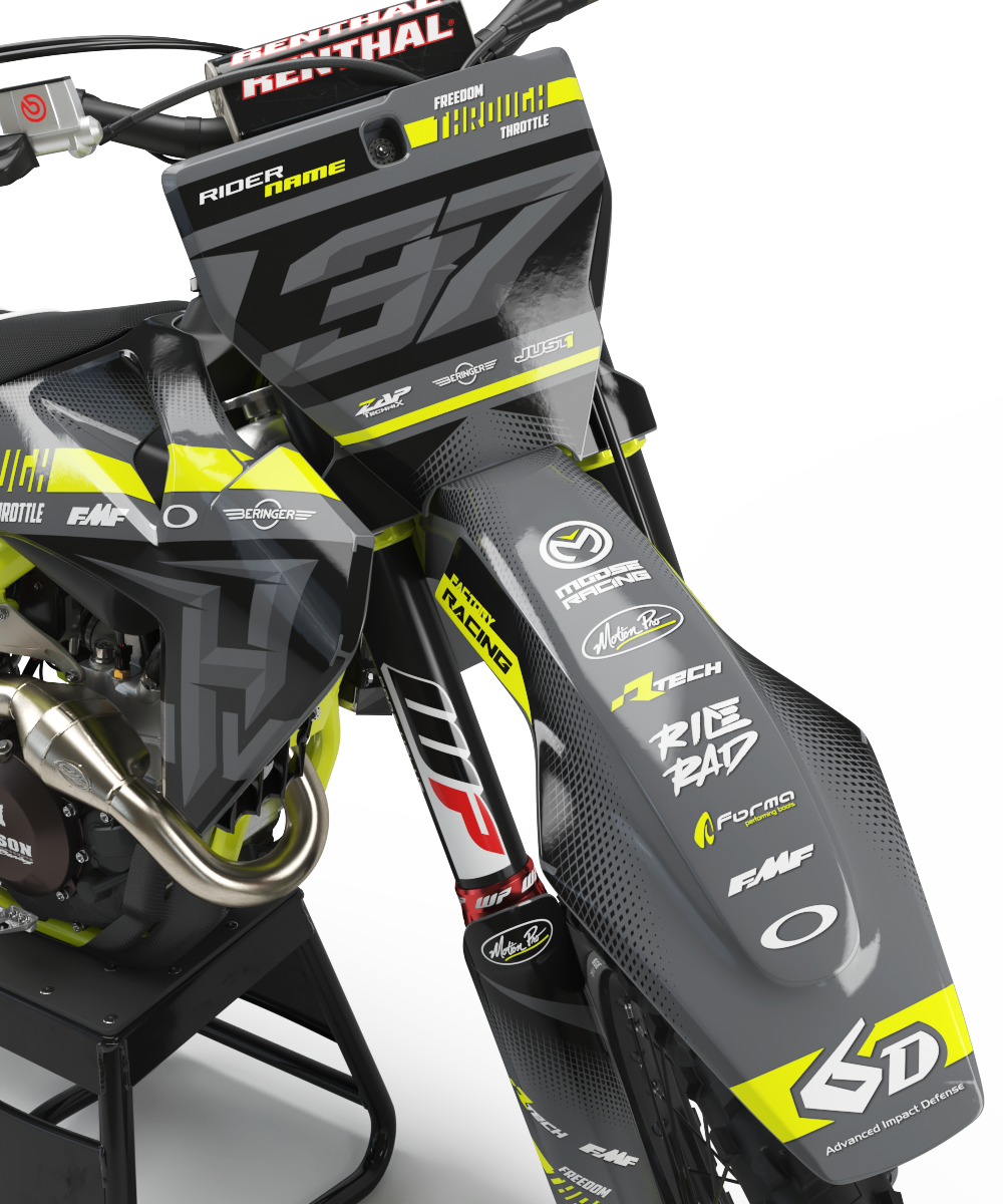 Husqvarna Chicago Graphics Kit - TC50 TC65 TC85 701 TC FC FS 125+