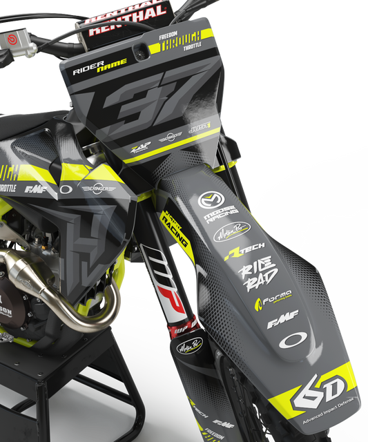 Husqvarna Chicago Graphics Kit - TC50 TC65 TC85 701 TC FC FS 125+