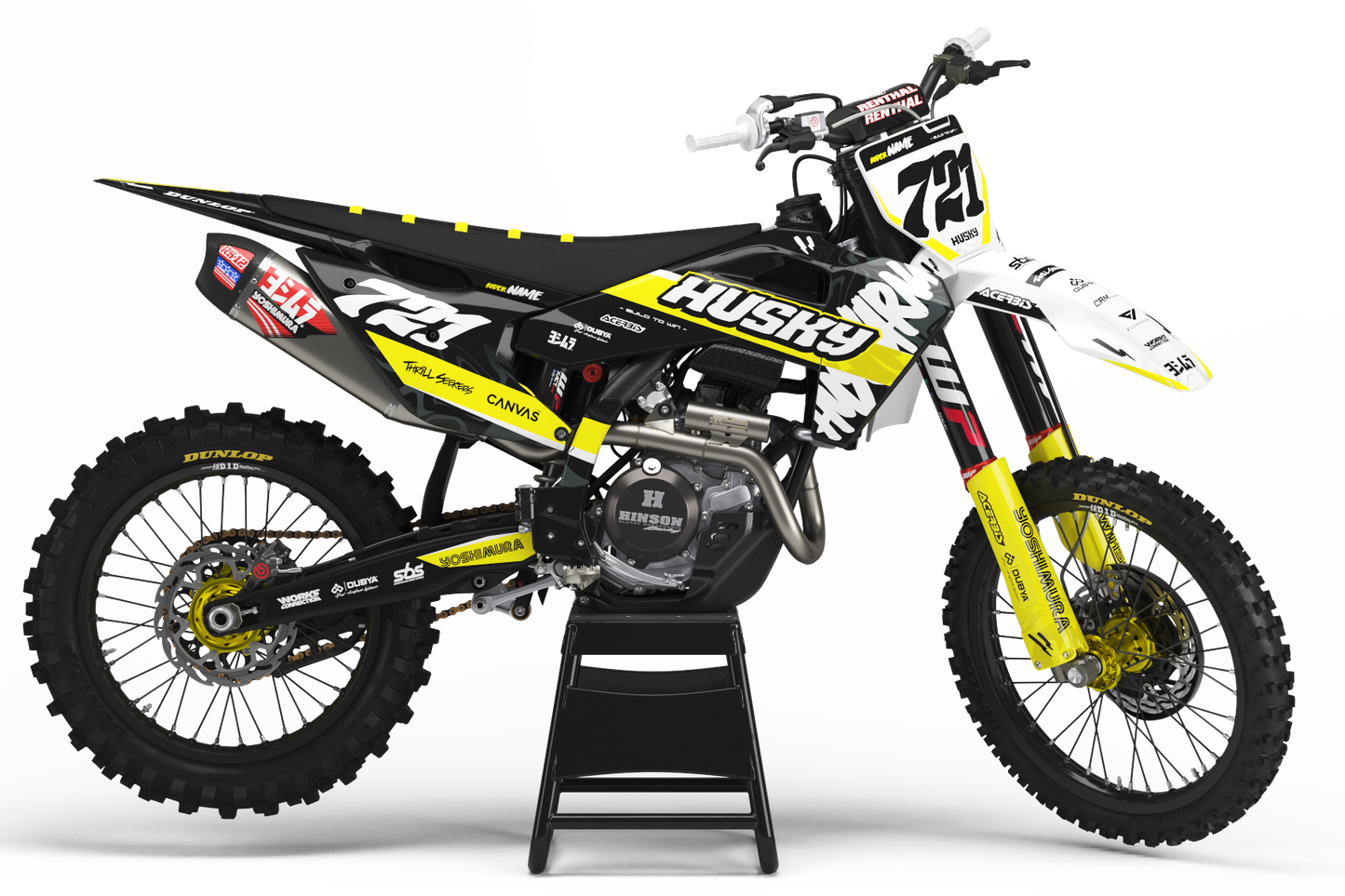 Husqvarna Hobart Graphics Kit - TC50 TC65 TC85 701 TC FC FS 125+