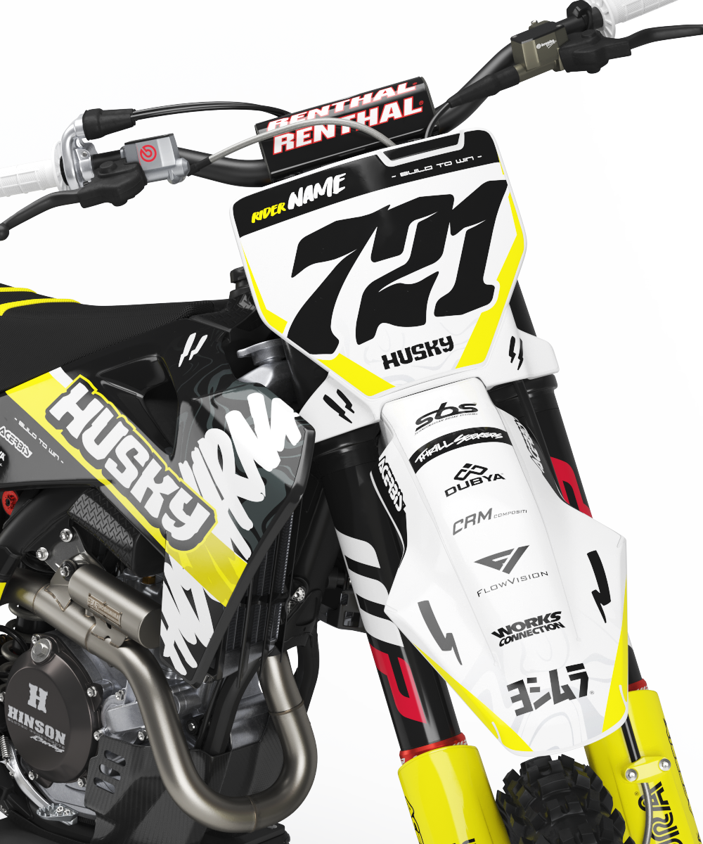 Husqvarna Hobart Graphics Kit - TC50 TC65 TC85 701 TC FC FS 125+