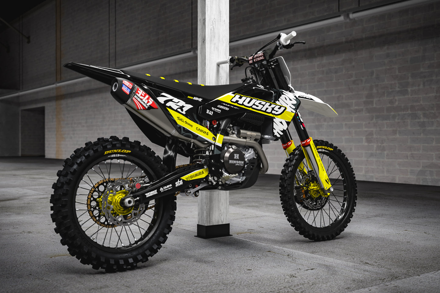Husqvarna Hobart Graphics Kit - TC50 TC65 TC85 701 TC FC FS 125+
