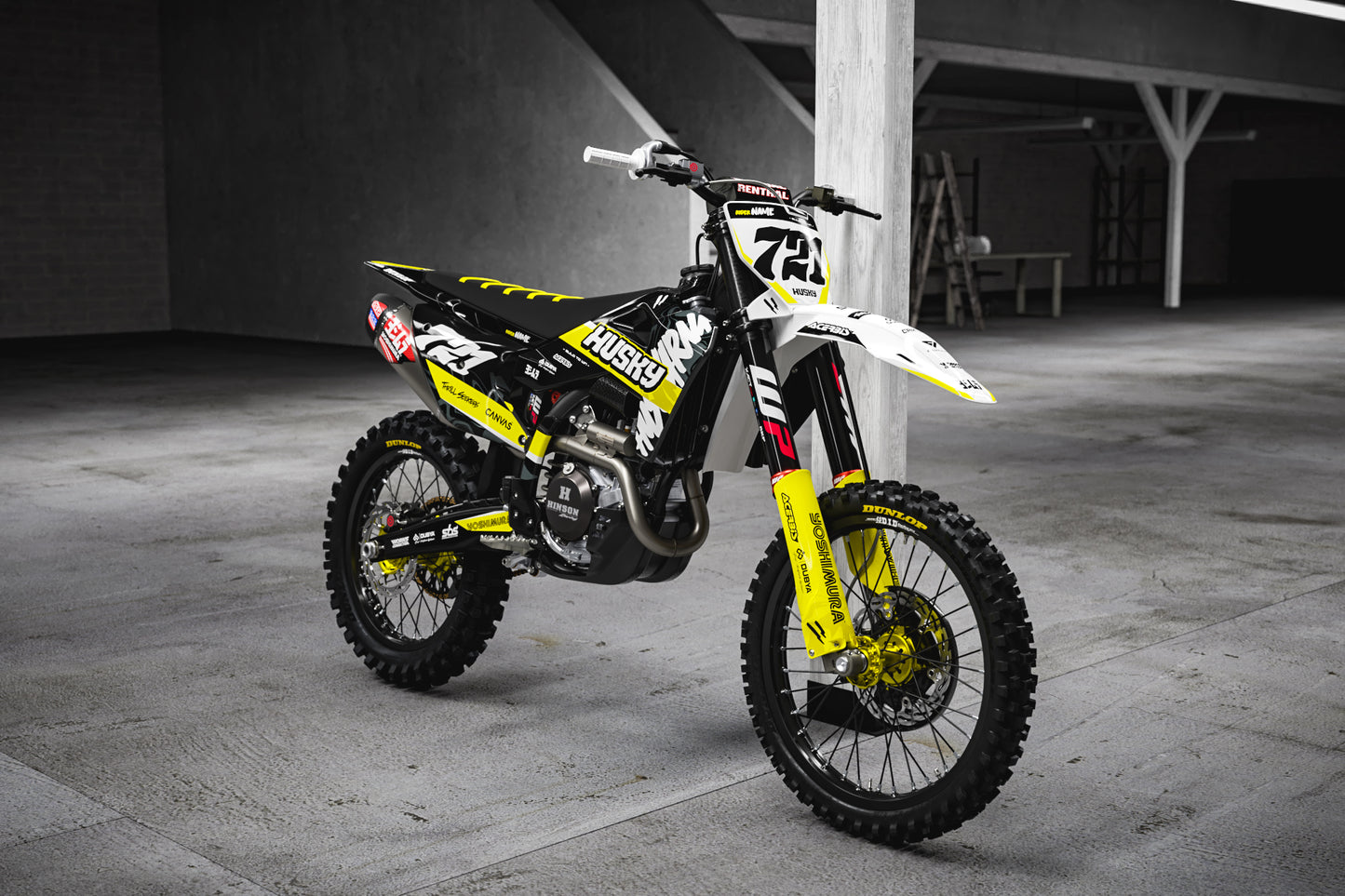 Husqvarna Hobart Graphics Kit - TC50 TC65 TC85 701 TC FC FS 125+