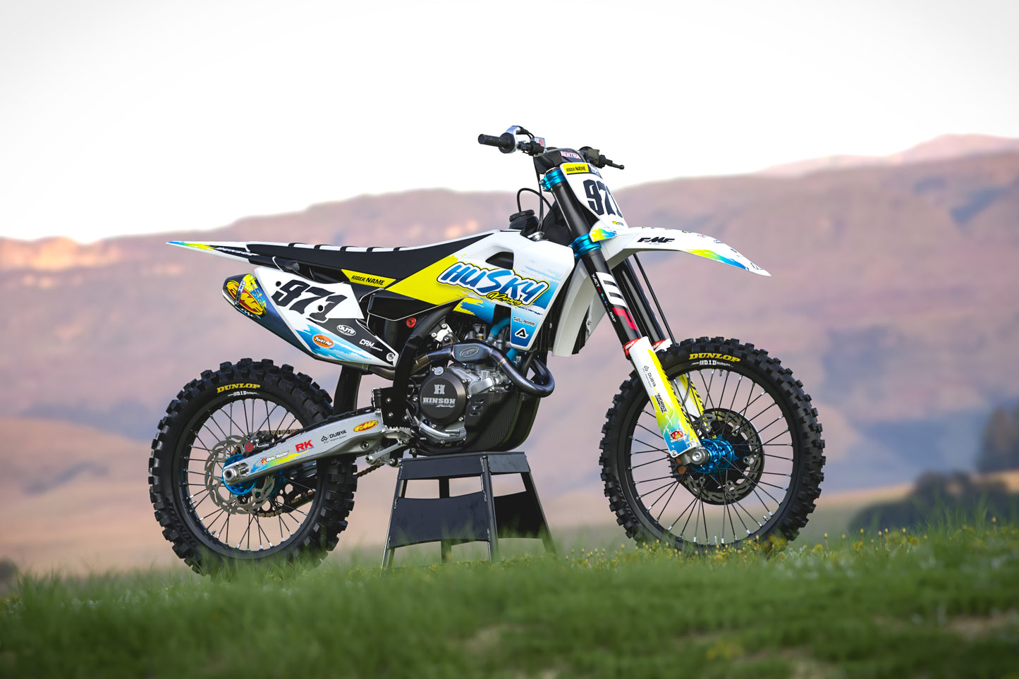 Husqvarna Jomsborg Graphics Kit - TC50 TC65 TC85 701 TC FC FS 125+