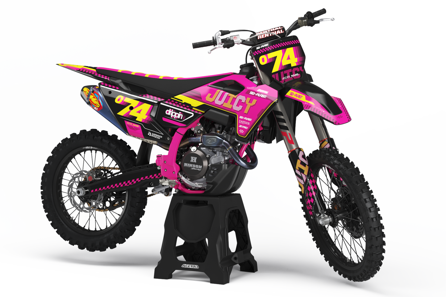 Husqvarna Juicy Graphics Kit - TC50 TC65 TC85 701 TC FC FS 125+