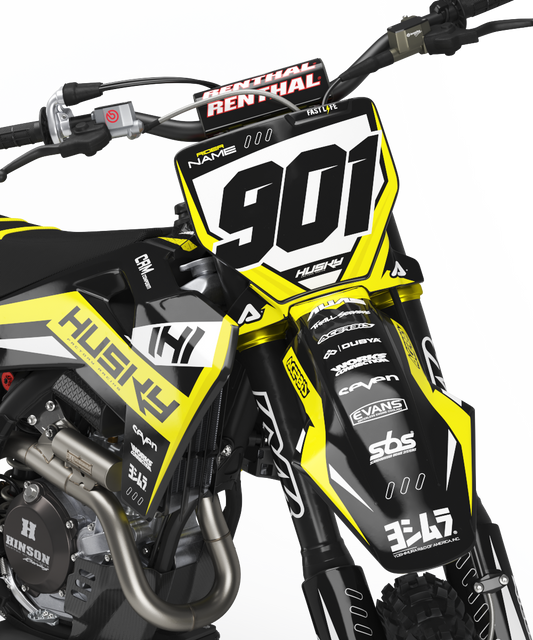 Husqvarna Kingston Graphics Kit - TC50 TC65 TC85 701 TC FC FS 125+